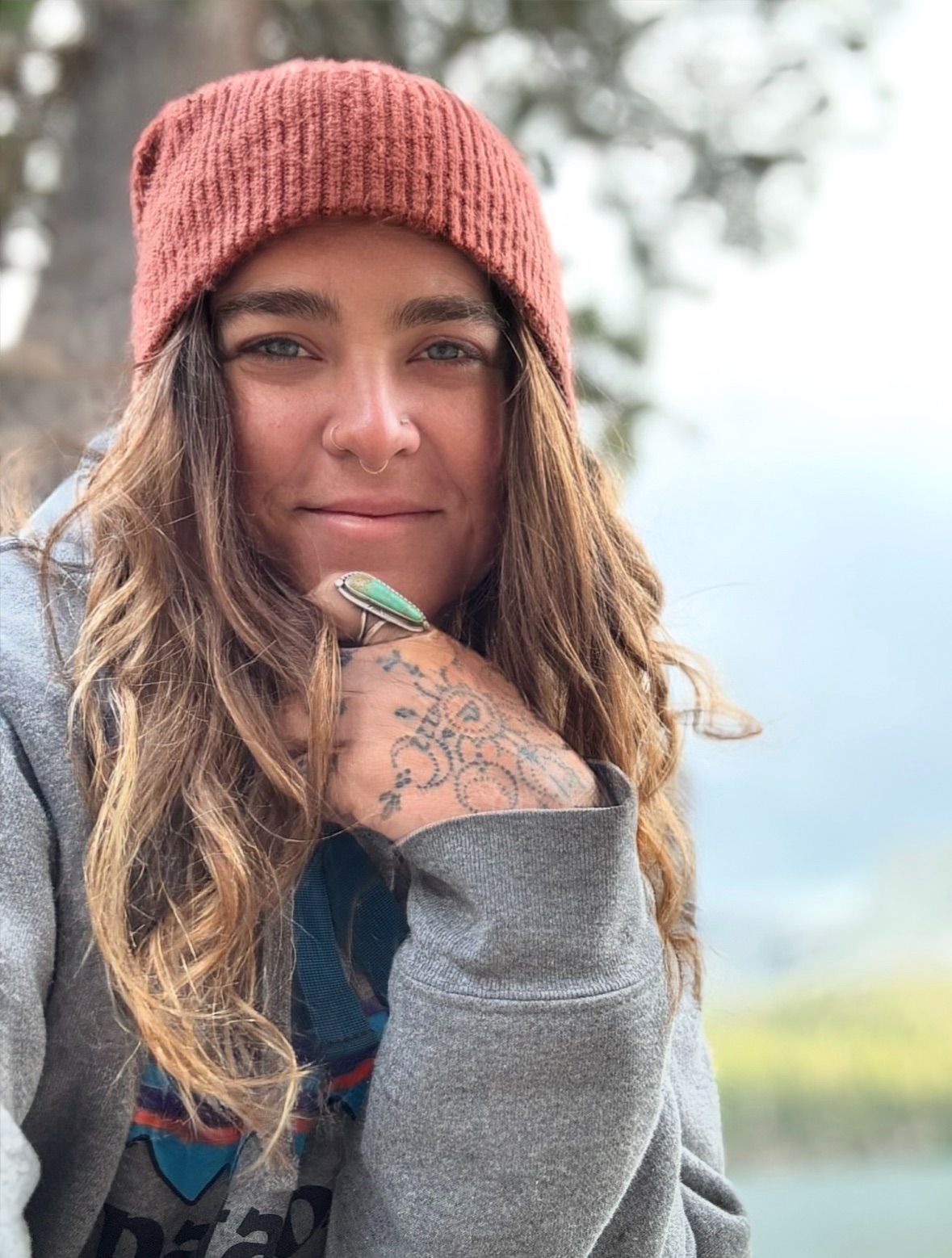 Portrait of Rowan Aldercroft, forest therapy guide
